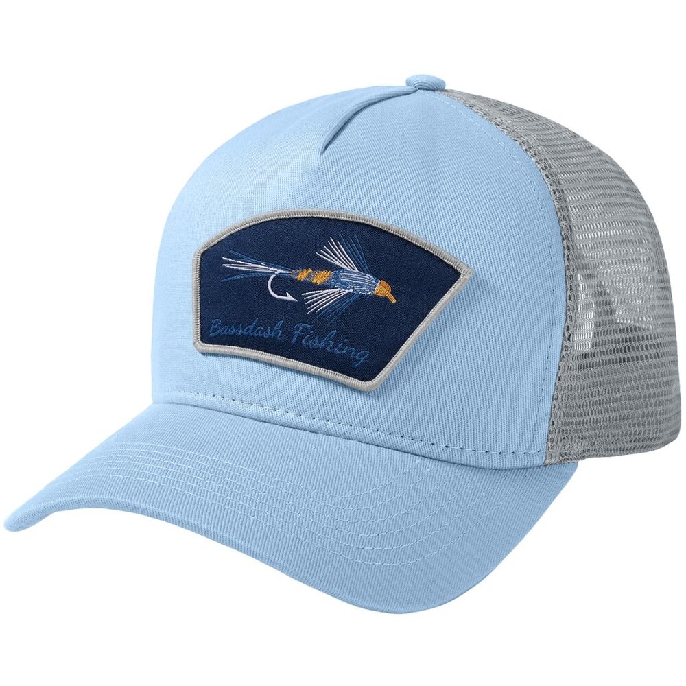 Trucker Hat Embroidered Patch Adjustable Baseball… - image 1